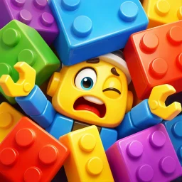 Icono de Color Block: Puzzle 3D